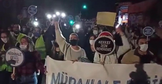 Müdahaleye karşı yürüyüş başladı