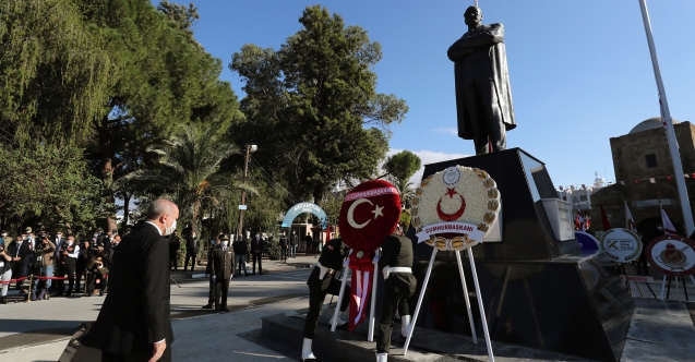 TÜRKİYE CUMHURİYETİ CUMHURBAŞKANI ERDOĞAN KKTC’DE