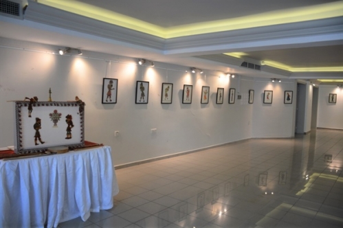 YDÜ’de “Kıbrıs Türk Karagöz Suretleri Sergisi” açıldı