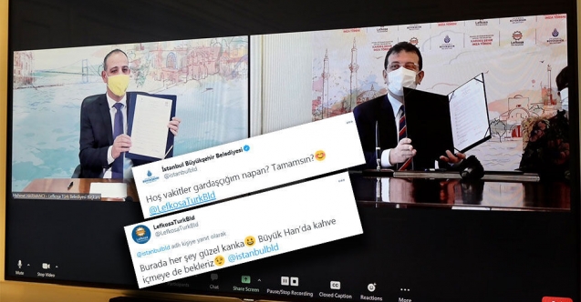 İstanbul’dan Lefkoşa’ya:   “Gardaşcığım napan, tamamsın?”