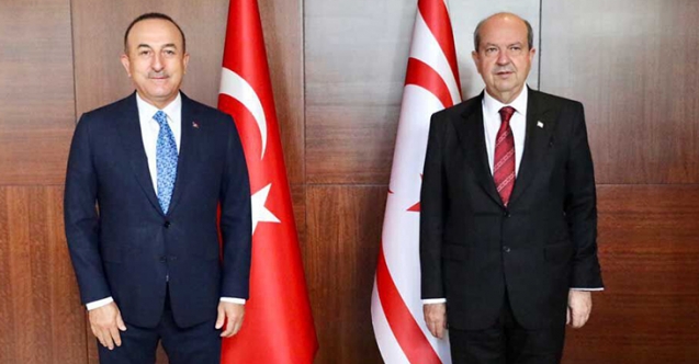 Mevlüt Çavuşoğlu, Ersin Tatar ile telefonda görüştü