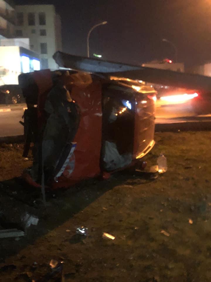 Bir kaza da Lefkoşa’da