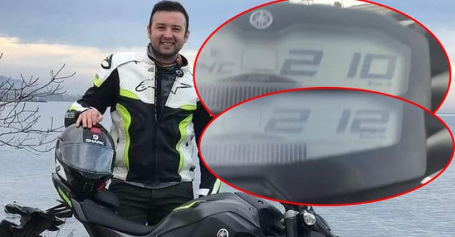Feci son! 212 km ile fotoğraf çektikten sonra...