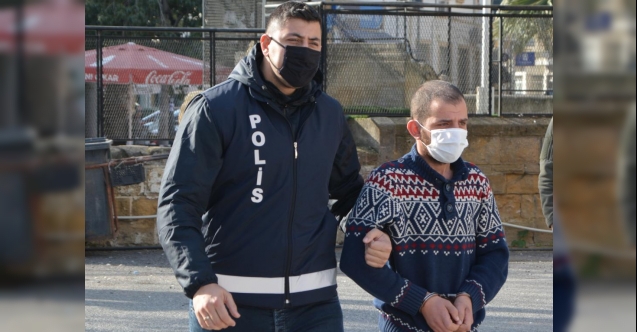 Kamera görüntülerine yakalandı