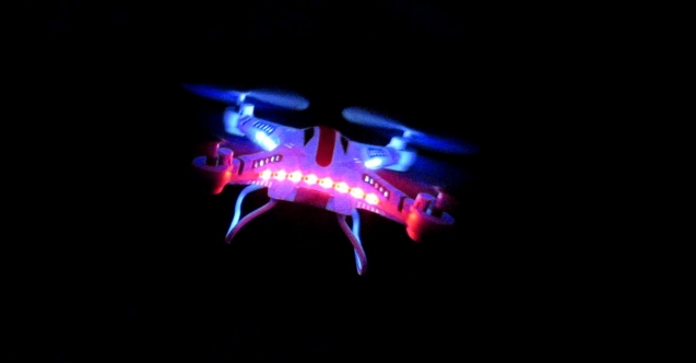 Metehan’da drone ile uyuşturucu sevkiyatı