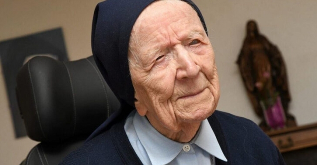 'Avrupa'nın en yaşlı insanı' Covid-19'u yendi