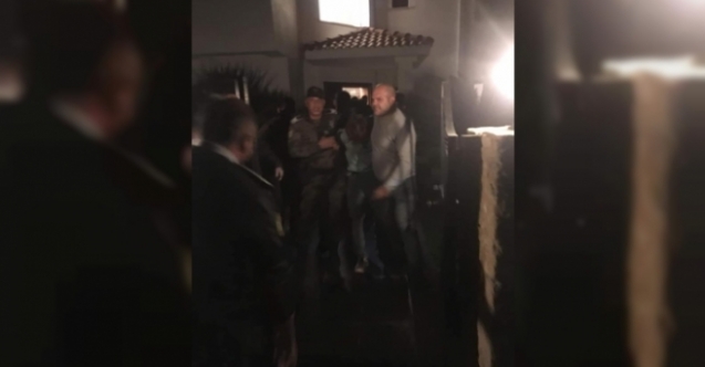 Firari yatak odasına kilitlenmiş