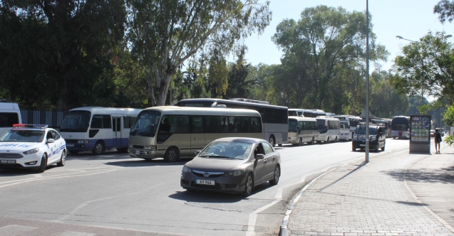 Şoförler Lefkoşa'yı kilitleyecek