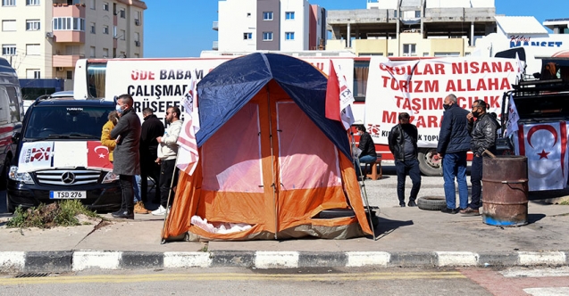 Şoförler pes etmiyor