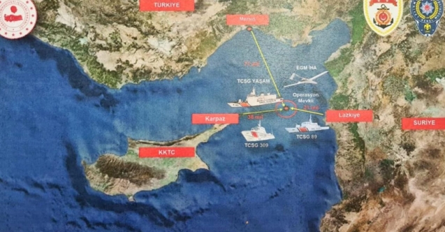 Kıbrıs çevresinde dev operasyon