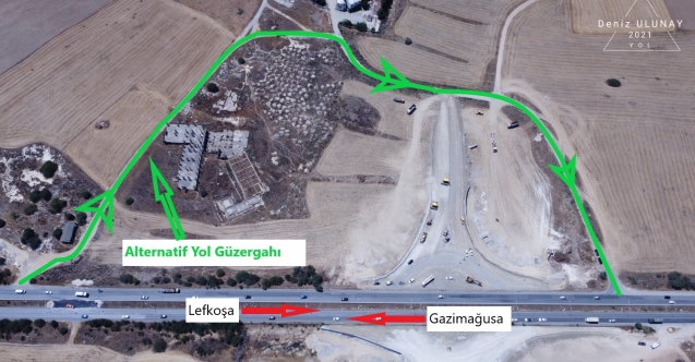 Haspolat’taki sıkışıklığa alternatif güzergah