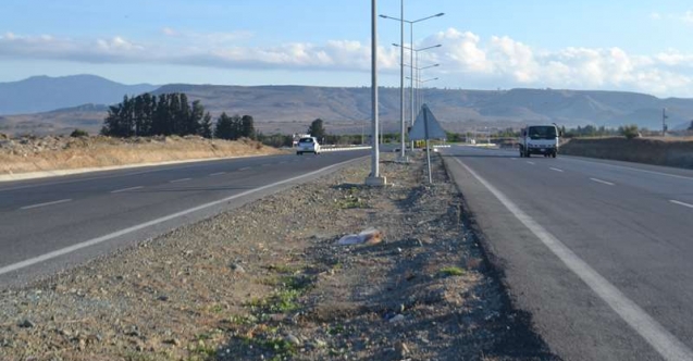 Lefkoşa - Güzelyurt anayoluna dikkat!
