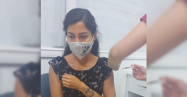 Öğretmenlerin aşılanmasına başlandı
