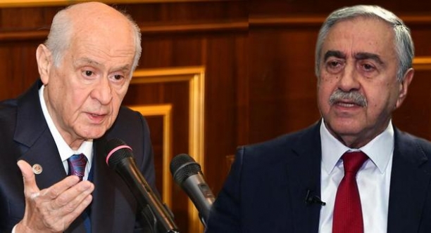 Akıncı'dan Devlet Bahçeli'ye sert yanıt