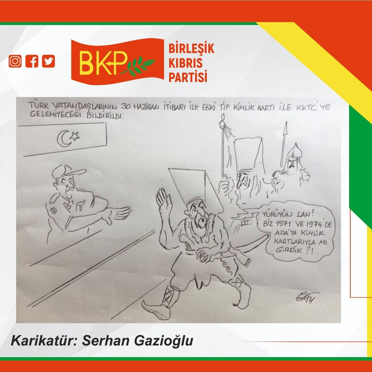 BKP’den tepki çeken “Türkiyeli” karikatürü