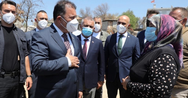 KKTC'nin yardımı ile 65 konut yeniden yapılacak