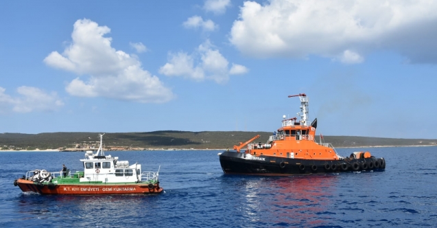 Denizde dört gemi ile tarama