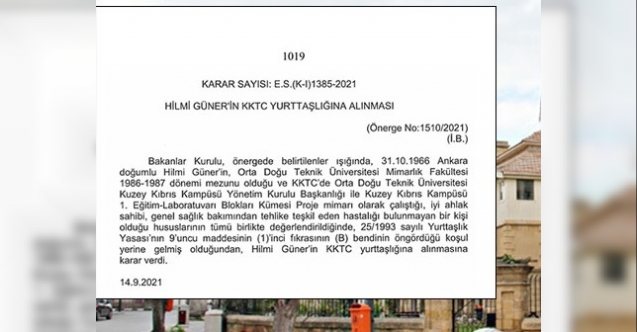 Külliye mimarının vatandaşlığı yargıya gidiyor