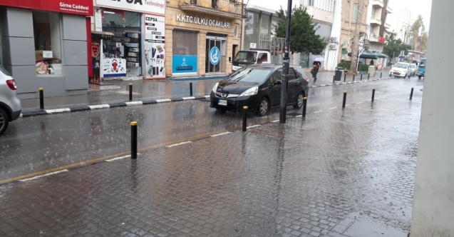 Yağmur geldi, Meteoroloji uyardı
