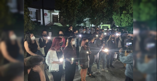 Meclis önünde 'fenerli' eylem: Mafya tepkisi...