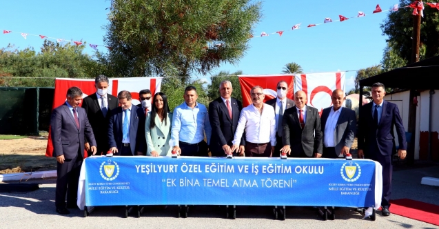 Yeşilyurt'ta temel atıldı