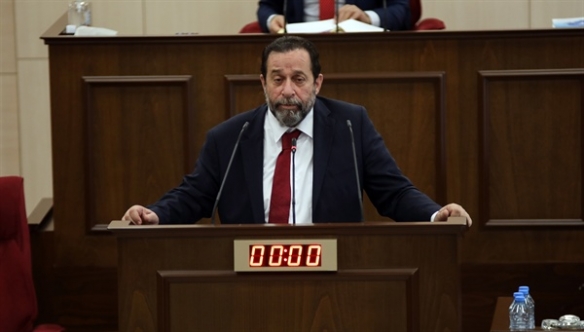 Denktaş'tan veda konuşması