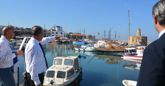 Girne Antik Liman’ın restorasyonu başladı