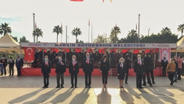 Mersin'de Cumhuriyet Bayramı coşkusu