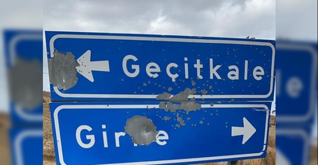 Tabelalara bile ateş ettiler! "Avcı değil vandal!"