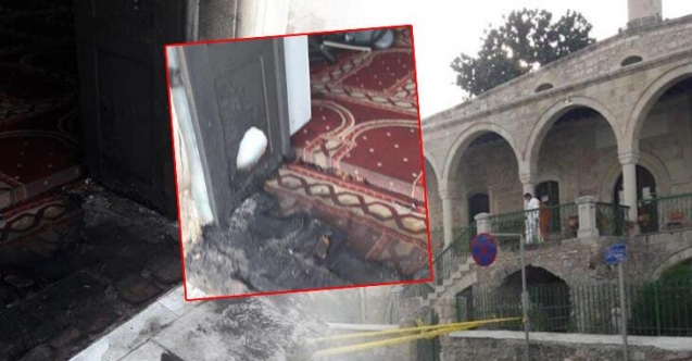 İmama kızıp camiyi kundaklamak istemiş