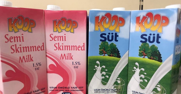 Koop Süt’ten bir zam daha