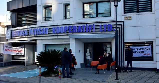Li-Koop’ta süresiz grev başladı