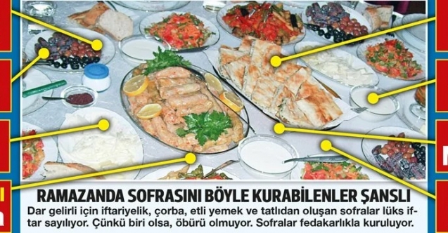 Garibanın iftarı