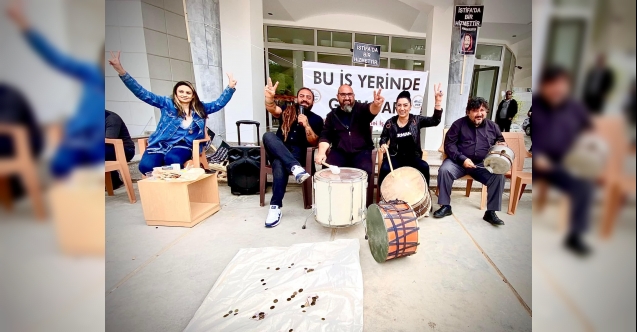 Mağusa Belediyesi'nde greve devam
