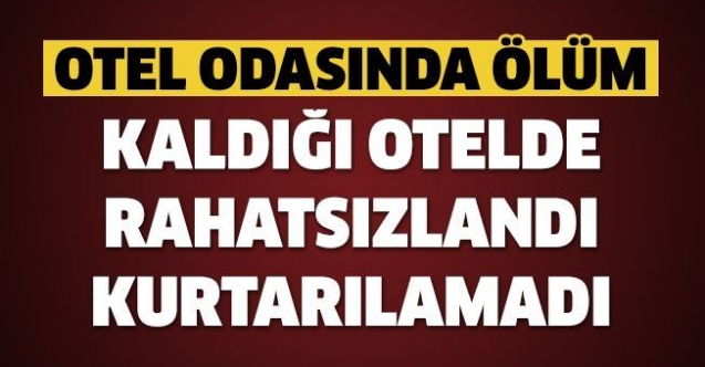 Bir ani ölüm daha