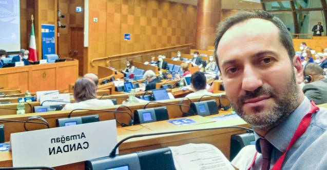 Candan, İtalya Parlamentosu’nda konuştu