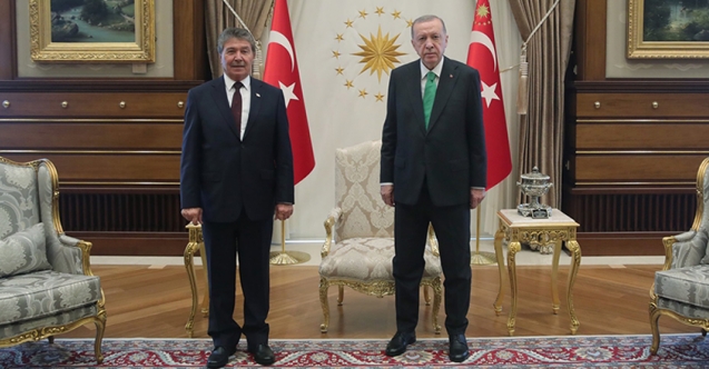 Erdoğan ve Üstel bir araya geldi