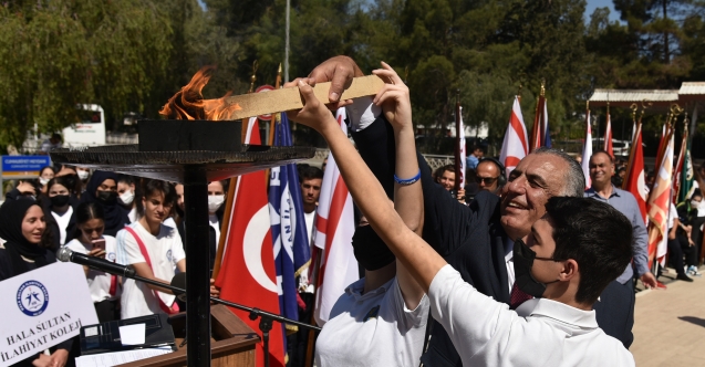 Gençlik Meşalesi yakıldı