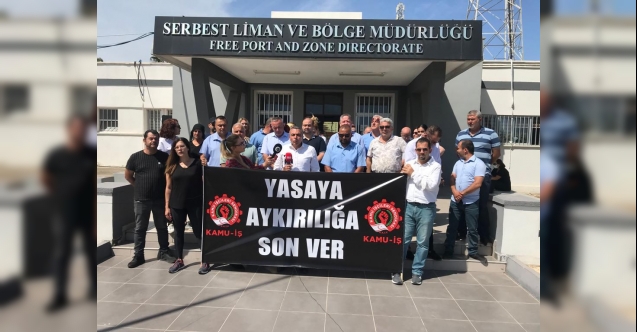 “Liman, sizin yüzünüzden 152 bin dolar tahsilatı yapamıyor"