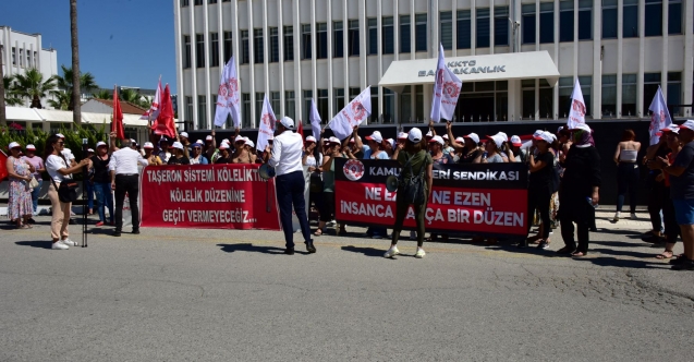 Başbakanlık önünde eylem: “Artık bıçak kemiği parçaladı”