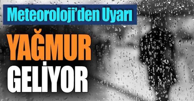 Hafta ortasına kadar yağmur var