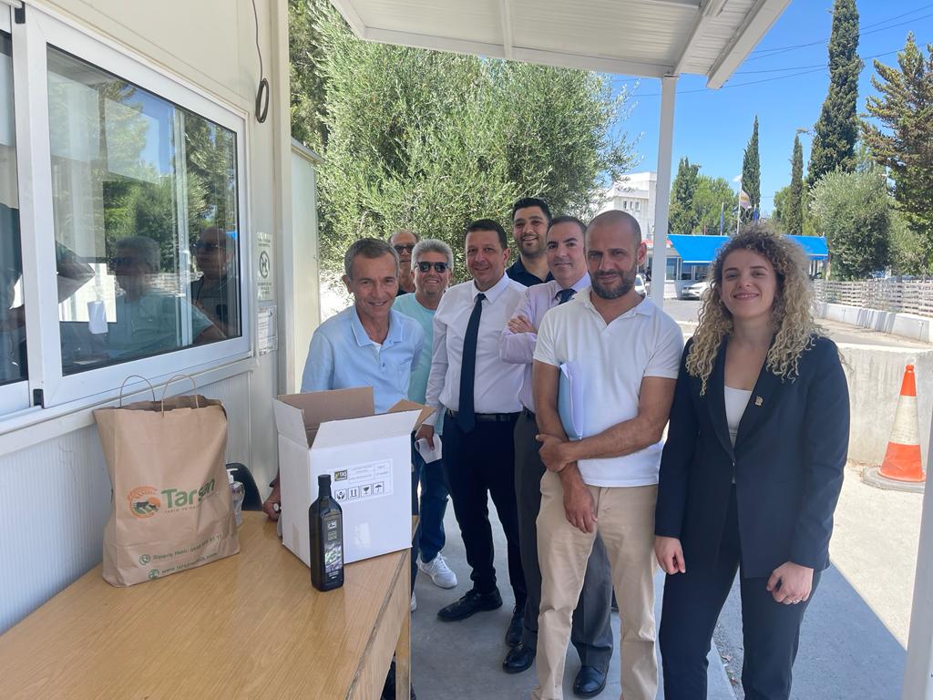 İlk kez Güney’e zeytinyağı satışı