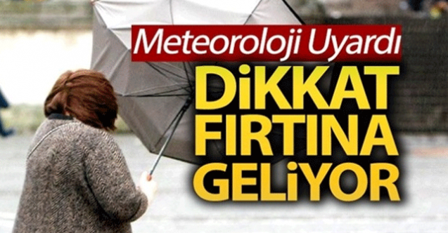 Rum Meteorolojiden şiddetli fırtına uyarısı
