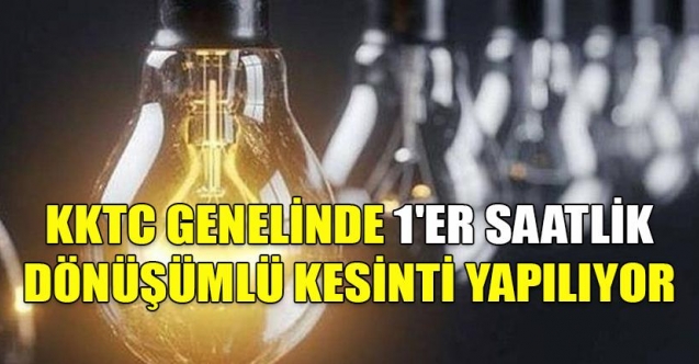 Ülke yine elektriksiz