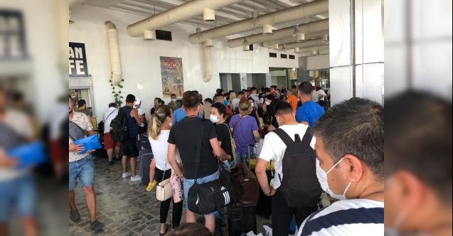 Girne Limanı’nda kaos