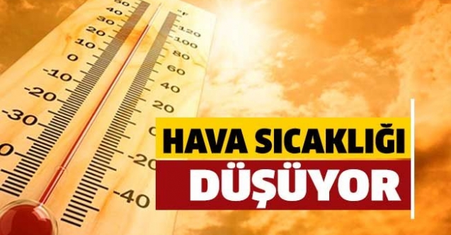 Hava sıcaklığı düşüyor