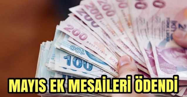 Memurlara bir aylık ek mesai için 27 milyon TL