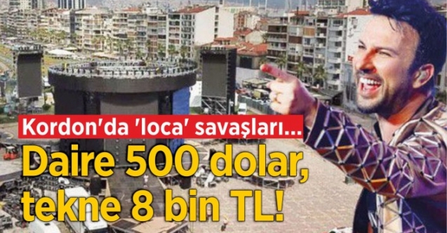 Balkondan konser 500 dolar