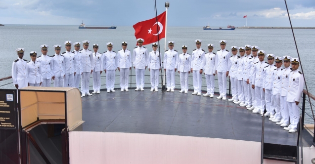 Deniz Astsubay adayları Mağusa'ya geliyor