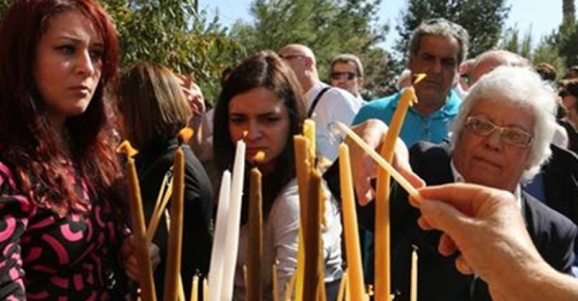 Rumlardan Girne’de ayin ​​​​​​​